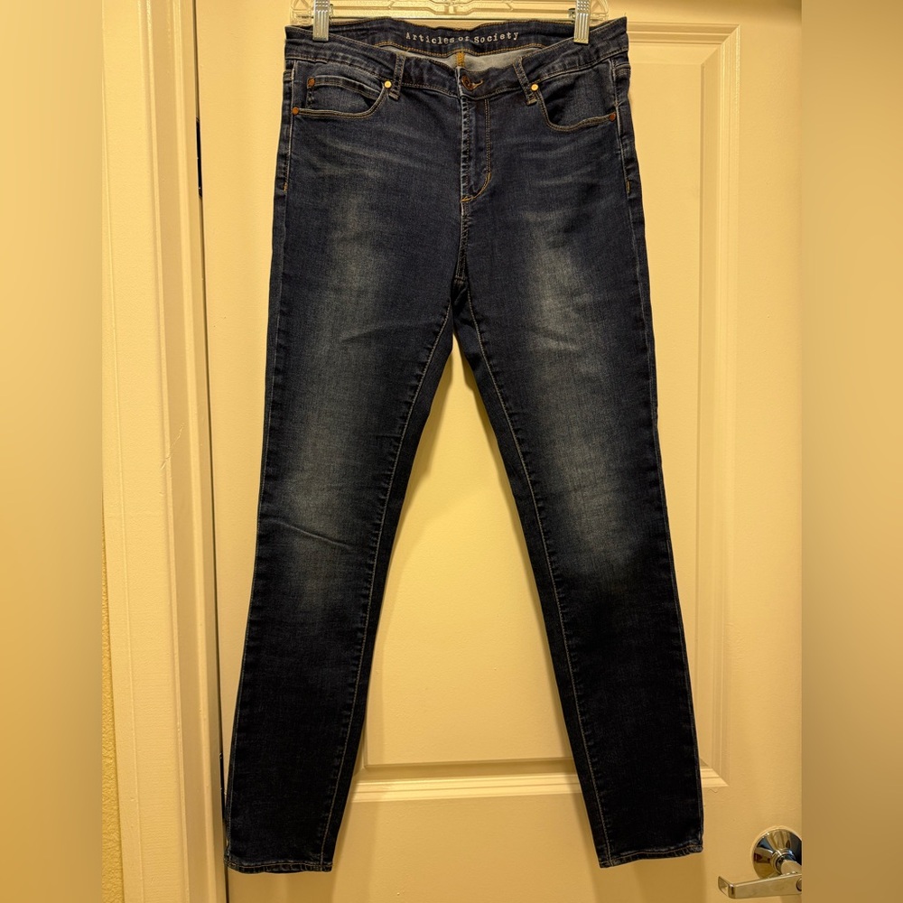 Articles Of Society Dark Blue Skinny Jeans